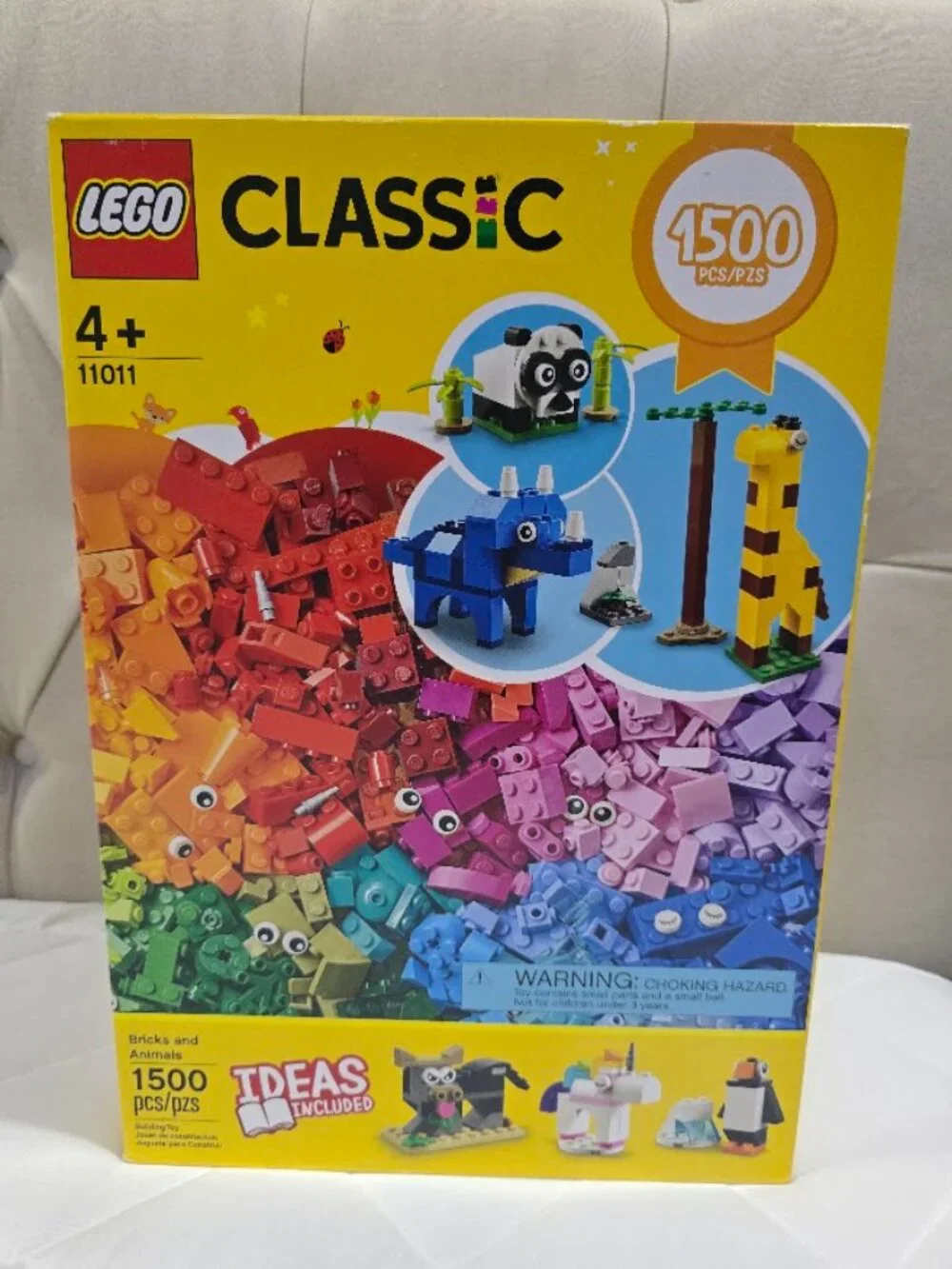 BRAND NEW LEGO Classic Creator Fun 11011 Bricks and Animals (1500 pcs) 4+